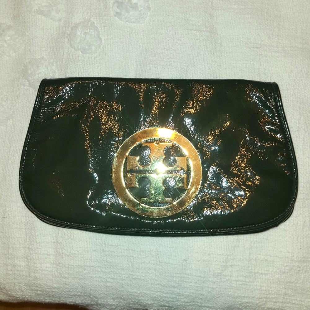 Tory Burch Patent Leather Clutch